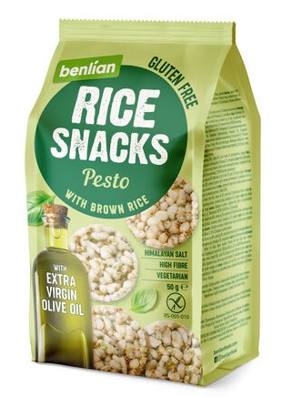 Benlian Rice snack Pesto 50g